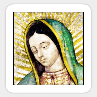 Our Lady of Guadalupe Virgin Mary Sticker